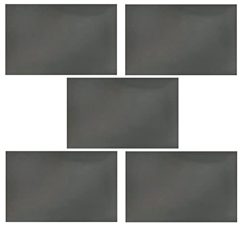 Pellicola Polarizzatore Lineare Foglio di Pellicola Polarizzante per Filtro Polarizzato LCD/LED per Fotografia di Polarizzazione 5 Pezzi (Con Adesivo)