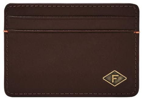 FOSSIL Bronson Card Case Espresso