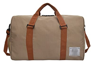 Canvas Seesack Pailletten Gym Damen Schuhfach wasserdichte Sporttaschen for Fitness Training Yoga Tasche (Color : E, Size : 48x30x24cm)
