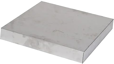 Blechdeckel gerade DNM 10er Quadratisch (440 x 440 mm Innenauflage)