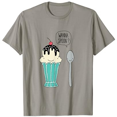 Wanna Spoon Ice Cream T-Shirt