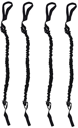 KOMBIUDA 4stücke Teiliges Elastische Zugseile Für Bauchtrainer Strapazierfähige Pull Ropes Bis Multifunktions-Workout-zubehör Für Ab Wheel Roller Für Bauchfettverbrennung Und Core-Training