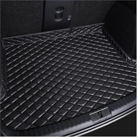 QPRPWHZI Kofferraummatten Für Jeep Für Compass 2007-2022 Für Commander 2007 2008 2009-2022 Autoinnenausstattung Auto-Kofferraum-Antifouling-Pads Auto Kofferraum Schutzmatte(Black)