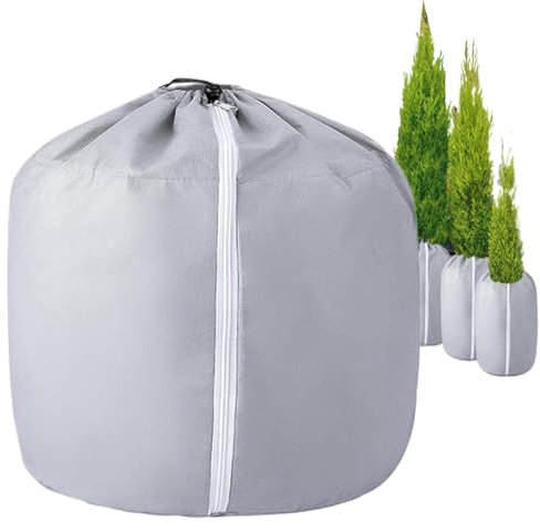 Pflanzenschutzhülle Gartentopfabdeckung Frostschutzhülle für Pflanzen Winterschutz der Pflanzen Pflanzenisolierungshülle Frostschutzbeutel d