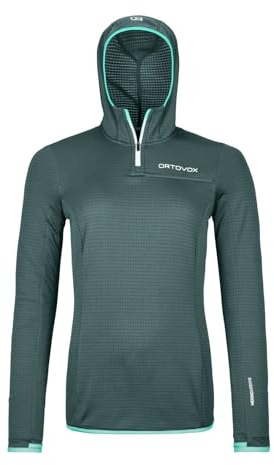 Ortovox Unisex Fleece Light Grid Zn Hoody W Sweatshirt (1er Pack)