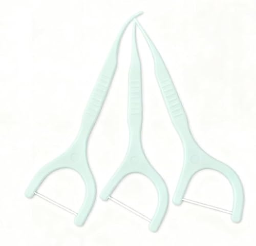 Dental Floss,Filo interdentale,Bastoncini per i denti,filo interdentale con design a Y(menta)