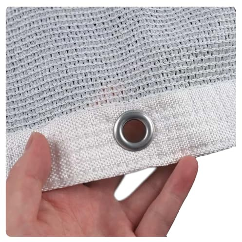 Telo Ombreggiante Bianco al 40% per Serra da Giardino, Protezione Solare Resistente Ai Raggi UV 2x5.0m 2x6.0m 3x3.0m 3x4.0m 3x5.0m Copertura per Piante Resistente Ortaggi e Patio(1.5x2.0m)