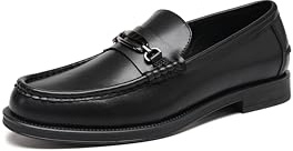 DECARSDZ Men's Penny Loafers, Slip-On Driving Dress Shoes | Soft slip-on penny loafer styling works for driving, boat-inspired looks, casual outfits, and dress occasions.
