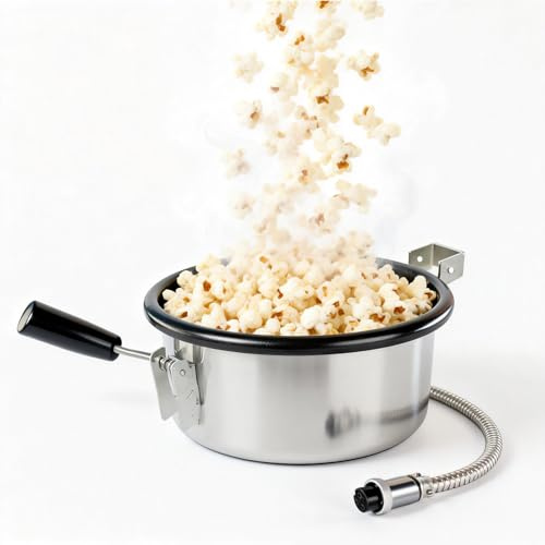 Heissluft Popcornmaschine Zubehör, 3 holes-15mm Popcorntopf, Anti-Scorch, Einfach zu Säubern, Elektrische Popcorn-Herstellerteile ​Topf für Mais und Snack