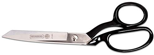 Mundial 270-8KE Bent Trimmers, 8 Inch, Nickel-Plated Blades, Knife Edge, Industrial Strength, Ergonomic Black Handles