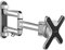 PureMounts STYLE-23C Wandhalterung für TV Geräte mit 33-69cm (13-27), VESA: 100x100, neigbar: +/-15°, schwenkbar: +/-30°, Wandabstand: 97-423mm, Traglast max: 15kg, schwarz, Schwarz/Silber, VESA 100 15kg max. 423mm, PM-STYLE-23C