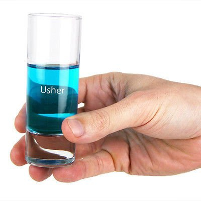 County Engraving Personalised 2oz Tall Shot Glass Usher with Gift Box
