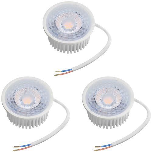 Oktaplex 3er Set LED Modul 230V flach ersetzt GU10 Spot
