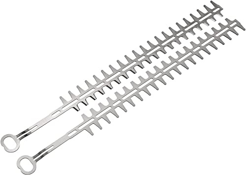 Incluso 1 coppia di 2 lame di ricambio per tagliasiepi a va-e-vieni da 60 cm per Stihl HS45 HS 45 4228-710-6051A 42287106051