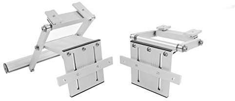 Accesorios de riel de guía de sierra circular, sistema de riel de guía de sierra circular Aleación de aluminio ajustable de empuje suave con clip para corte de paneles