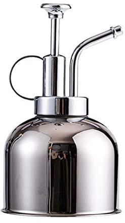 GießKanne Giesskanne Edelstahl-Gießkanne Vintage Goldene Gießkanne Blumen Gießkannen for Zimmerpflanzen Im Freien GießKanne Zimmerpflanzen (Color : Silver)