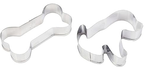 IMIKEYA 6St hund behandeln schimmel Sandwich Schneiden Ring tierische Obstkuchen-Kekse Ausstecher in Knochenform Backform in Knochenform klein Cutter Stanzen Hundeknochen Messer