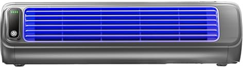 Ventilador de escritorio pequeño, ventilador de torre portátil de escritorio, 3 modos ajustables, enfriador de aire personal de CA ligero y fácil de llevar, ventiladores que soplan aire frío para el