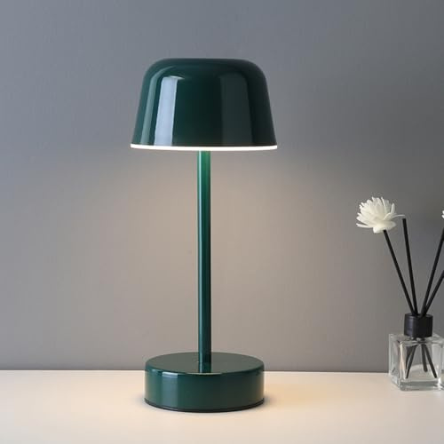 HSKJTT Mushroom LED Lamps USB Rechargeable Table Lamp 3 Brightness Dimmable