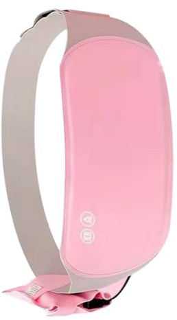 COLLBATH Cinturón De Masaje Térmico Calefactor Para Mujer Con Caja De Obsequio Cinturón Uterino Cálido Para Aliviar El Menstrual y Masajear La Abdominal