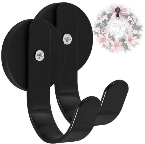Guniata 1/2 ganci magnetici extra forti, ganci magnetici, robusti, per cucina, bagno, doccia, porta di casa (2 pezzi)