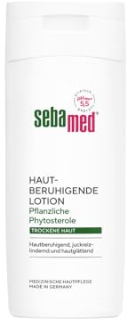 Sebamed Hautberuhigende Lotion Trockene Haut 200 ml, Bodylotion für trockene Haut, wirkt hautberuhigend, juckreizlinderend und hautglättend, lindert Spannungsgefühle, mit Sheabutter