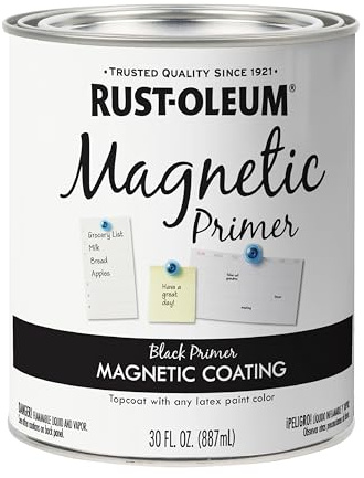 Rust-Oleum 247596 Magnetic Primer, 30 oz, Black