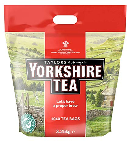 Yorkshire Tea, One Cup Tea Bags 3 Kg