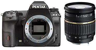 Pentax K-3 + SP AF 17-50mm F/2.8 XR Di Kit fotocamere SLR 24,35 MP CMOS 6016 x 4000 Pixel Nero