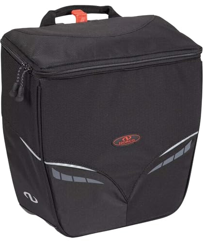 Norco Unisex – Erwachsene Canmore Ks Gepäckträgertasche, schwarz, 13 Liter