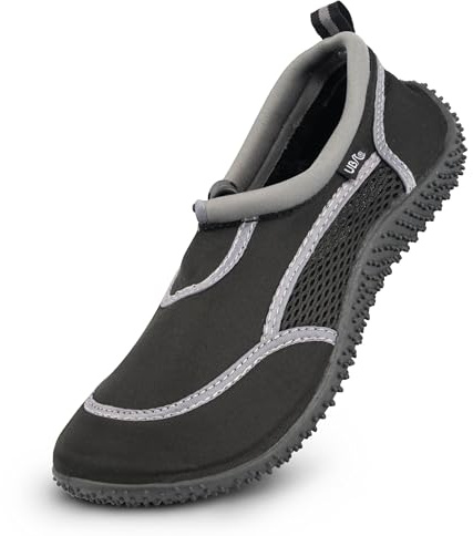 Urban Beach Unisex Mono Toggle Walking Shoe, Black, 11 UK