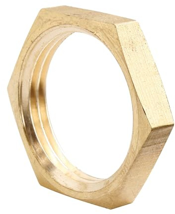 SOMATHERM FOR YOU, Ecrou de blocage en laiton 20/27 - Sachet de 2 pièces - Idéal pour raccordements plomberie - Compatible avec tous raccords laiton - Eau chaude/froide