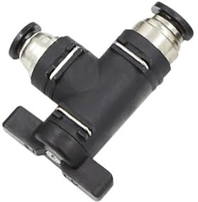 BYLSAGWHT BUC BUL Bum BLM4 6 8 10 12mm Pneumatic Fitting Quick Connector Air Tube Connector Manual Valve Steering Switch Manual Ball Valve(BUL,8mm)