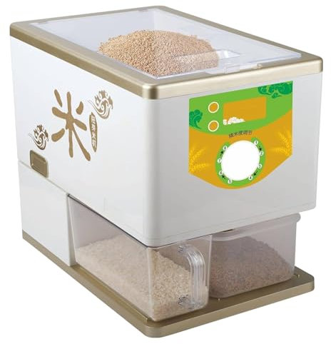 pealiritansemen Commercial Automatic Rice Mill, 350 W Electric Rice Bran Separator, Small Rice Milling Machine, Adjustable Rice Milling Accuracy, Movable Rice Box, For Mills, Farms, Ranches