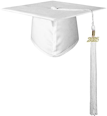 Nursery Preschool Child Graduation Cap for Kids,Tassel Set Ceremony Party University Academic mortarboard Bachelor Hats Kids 5 Colours