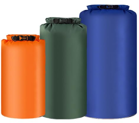 HLIWS 3 Stück wasserdichte Packsäcke,Geeignet für Outdoor-Aktivitäten