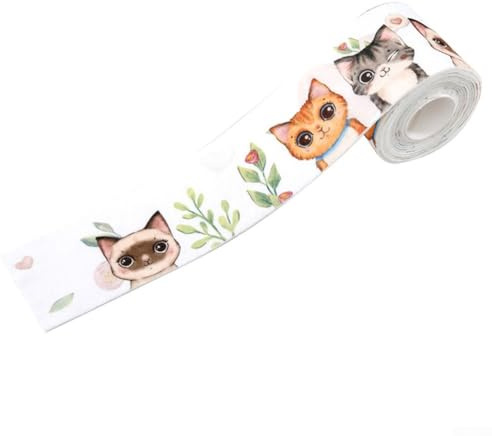 Zilimontt Strisce assorbenti d'acqua, 8 x 280 cm, in tessuto non tessuto, riutilizzabili, per finestre della cucina e bordi del lavandino, controllo dell'umidità e spogliatura dell'acqua (gattino