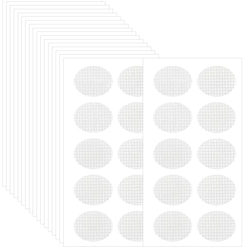 JYNXOR 600 pcs Parches Para Lóbulo De Oreja, Estabilizadores de Pendientes, Protectores Para Lóbulo De Oreja, Parches de Soporte para Pendientes, Soporte Lóbulo Oreja Calcomanías para Oídos, 70*40mm