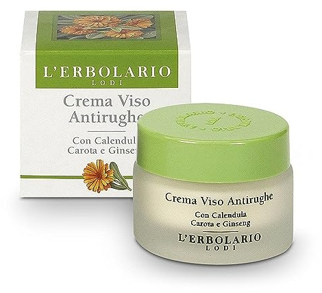 L'Erbolario Gesichtscreme mit Ringelblume, Karotte und Ginseng, 1er Pack (1 x 30 ml)