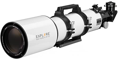 Explore Scientific 127mm Triplet-Apochromat, f/7.5 Öffnungsverhältnis, 2,5 HEXAFOC Okularauszug, für Astrofotografie und Beobachtungen, mit Hybrid-Sucherschuh