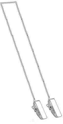SILBERKANNE Serviettenhalter Serviettenkette Silber 925 Sterling glatt poliert L 60 cm in Top Verarbeitung