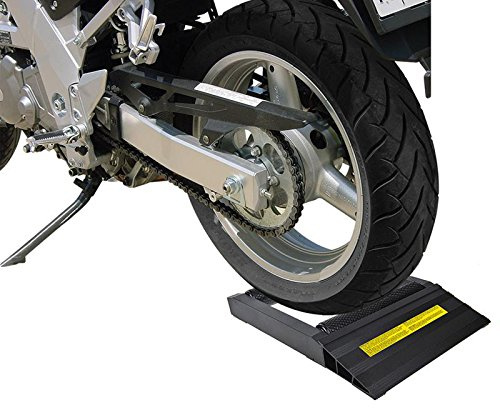 Motorrad Drehhilfe schwarz Alu 200 Hinterreifen Putzhilfe Kettenpflege
