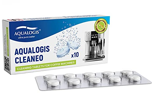 Aqualogis Cleaning Tablets Compatible with Krups XS3000, Jura, Bosch 00311970, TZ8001N, Saeco CA6704, Coffee Machine