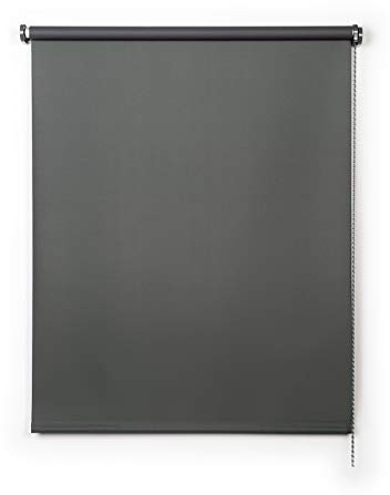 STORESDECO Verdunklungsrollo 250H x 180B cm mit Bohren - Thermo Fenster Rollos für Innen & Außen Schützt vor UV- & Infrarotstrahlen - Kindersicheres Verdunkelungsrollo für Fenster & Türen