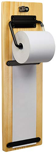 Excello Global Products Wall Mounted Note Paper Dispenser with a 160 Foot roll of Paper Included