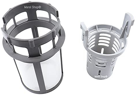 Marel Shop® - Filtro Microfiltro Scarico Completo Pulizia per Lavastoviglie compatibile con Indesit Ariston Whirlpool modelli: WIO3T223PFGE - WFO3T222 - BCIC3C26ESCH - KDSDM82143 - BCIO3T132PESCH