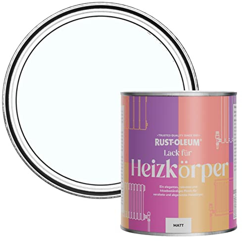 Rust-Oleum Light Blue Radiator Paint in Matt Finish - Icecap 750ml