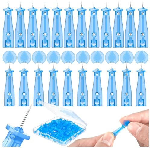 Lancets for Facial Extraction, 100Pcs Disposable Acne Lancet Effective Blemish and Blackhead Removal Tools for Clear Skin