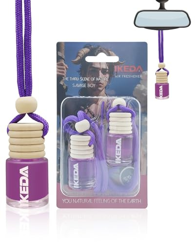Auto Duft Lufterfrischer | Duftbaum Auto Aufhänger Diffusor | Savage Boy Duft Parfüm | Autoduft Gegen Gerüche | Innenraum Duftspender Automatisch im Taxi, Büro, Zuhause | Geschenke für Frauen Männer