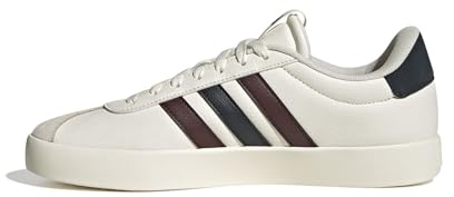 Adidas Mens VL Court 3.0 Sportswear, White/Aurora Ruby/Aurora Ink, 13